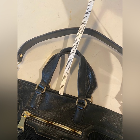 Aimee Kestenberg Women's Leather Fringe Signature Shoulder Bag - Picture 10 of 15